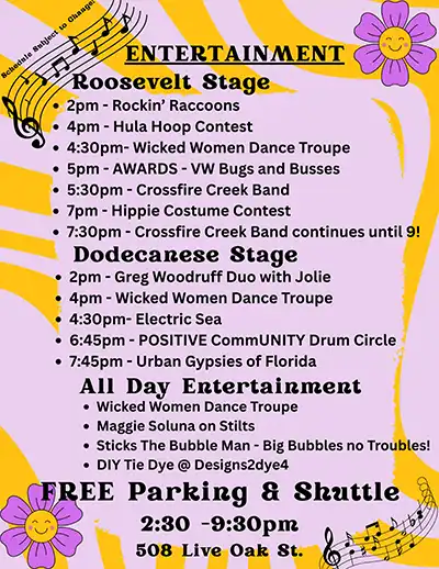Hippie Fest Event in Tarpon Springs Florida - Tarpon Springs Merchants Association