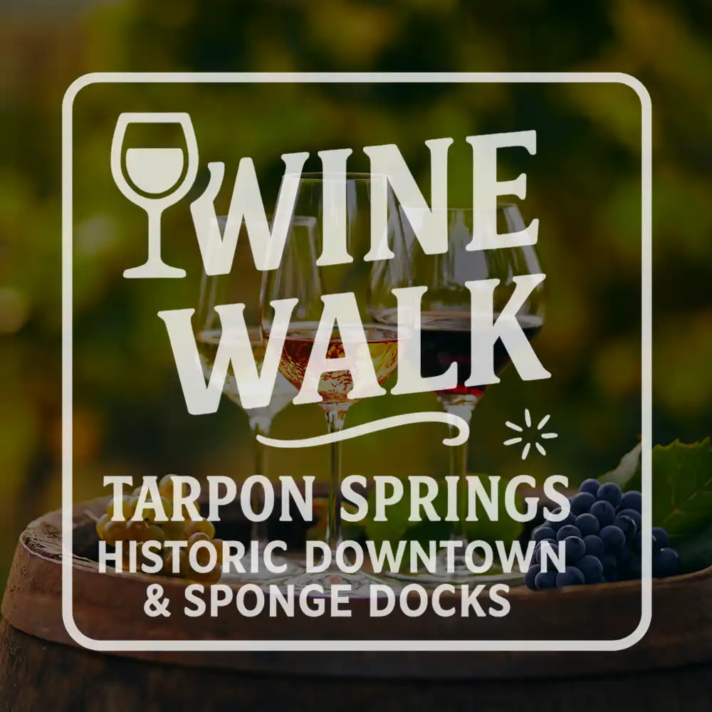 Wine Walk Tarpon Springs Florida