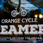 Orange Cycle Creamery Tarpon Springs Florida Orange Cycle Creamery Tarpon Springs Florida